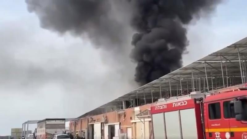 سقط صاروخ أطلق من لبنان على مصنع للورق في كريات شمونة- إكس