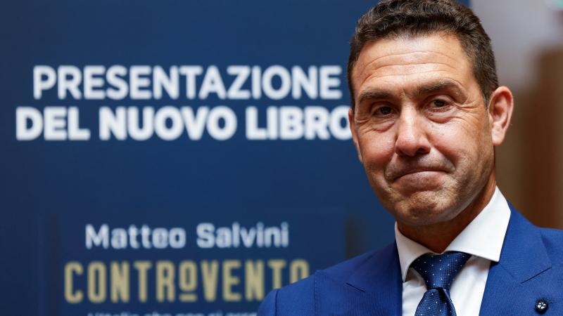  ماتيو سالفيني نائب رئيسة الحكومة الإيطالية 